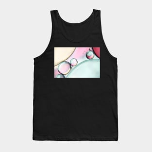 Aqua Fresh Bubble Abstract Tank Top